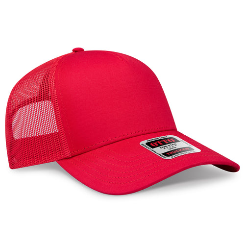 OTTO CAP® 5 Panel Low Profile Mesh Back Trucker Hat