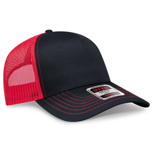 OTTO CAP® 5 Panel Low Profile Mesh Back Trucker Hat