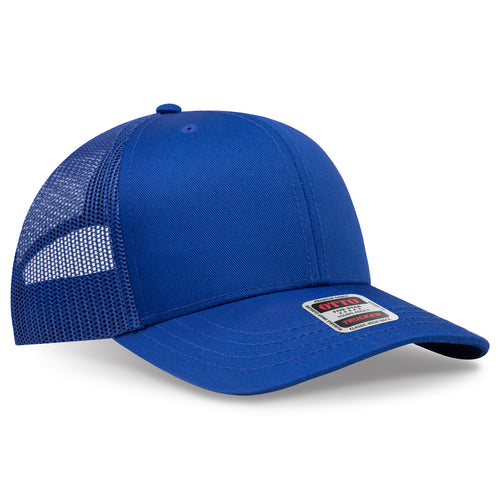 OTTO CAP® 6 Panel Mid Profile Mesh Back Trucker Hat
