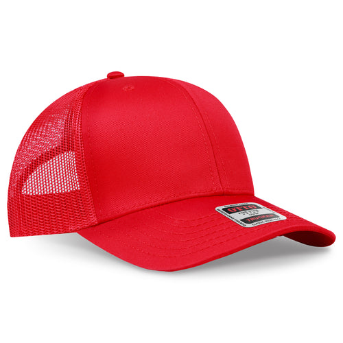 OTTO CAP® 6 Panel Mid Profile Mesh Back Trucker Hat