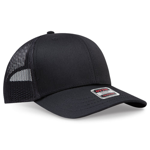 OTTO CAP® 6 Panel Mid Profile Mesh Back Trucker Hat