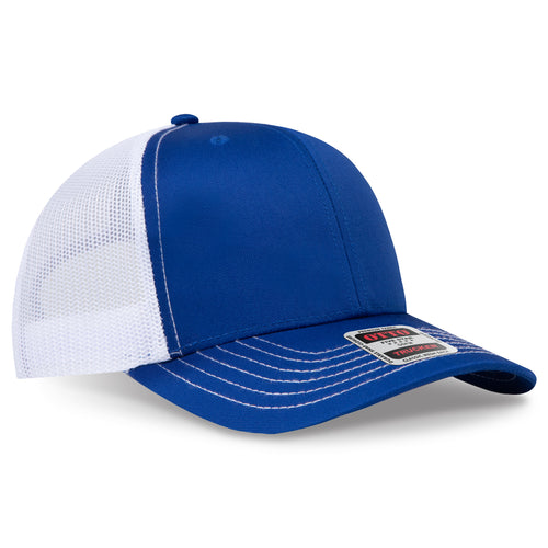 OTTO CAP® 6 Panel Mid Profile Mesh Back Trucker Hat