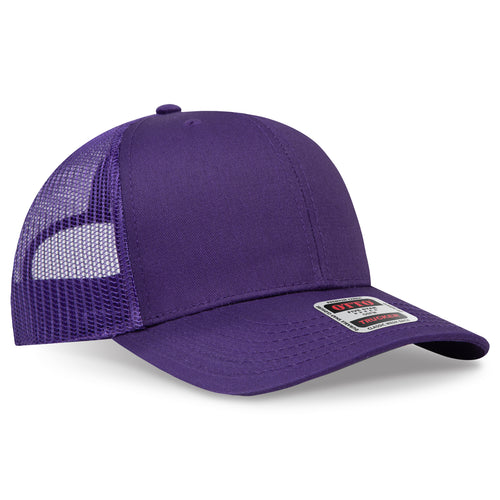 OTTO CAP® 6 Panel Mid Profile Mesh Back Trucker Hat