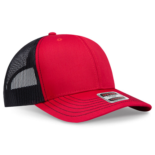 OTTO CAP® 6 Panel Mid Profile Mesh Back Trucker Hat