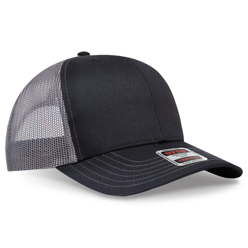 OTTO CAP® 6 Panel Mid Profile Mesh Back Trucker Hat