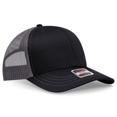 OTTO CAP® 6 Panel Mid Profile Mesh Back Trucker Hat
