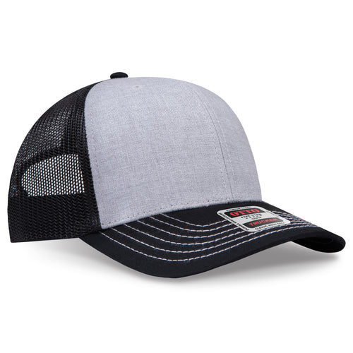 OTTO CAP® 6 Panel Mid Profile Mesh Back Trucker Hat