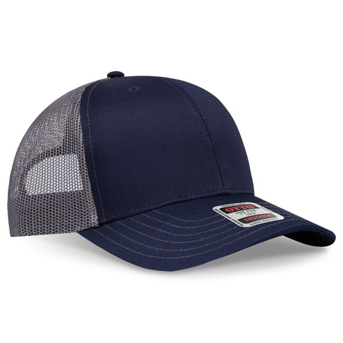 OTTO CAP® 6 Panel Mid Profile Mesh Back Trucker Hat