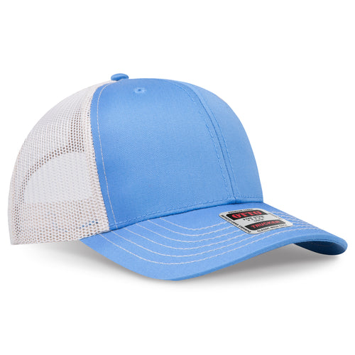OTTO CAP® 6 Panel Mid Profile Mesh Back Trucker Hat
