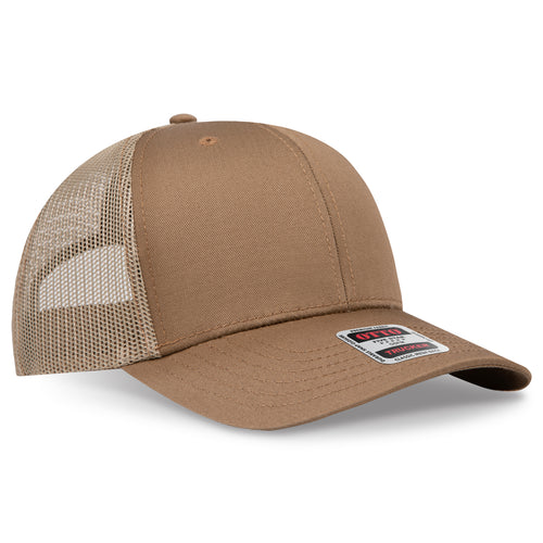 OTTO CAP® 6 Panel Mid Profile Mesh Back Trucker Hat