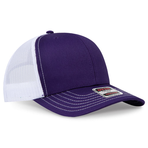 OTTO CAP® 6 Panel Mid Profile Mesh Back Trucker Hat