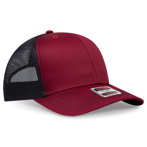 OTTO CAP® 6 Panel Mid Profile Mesh Back Trucker Hat