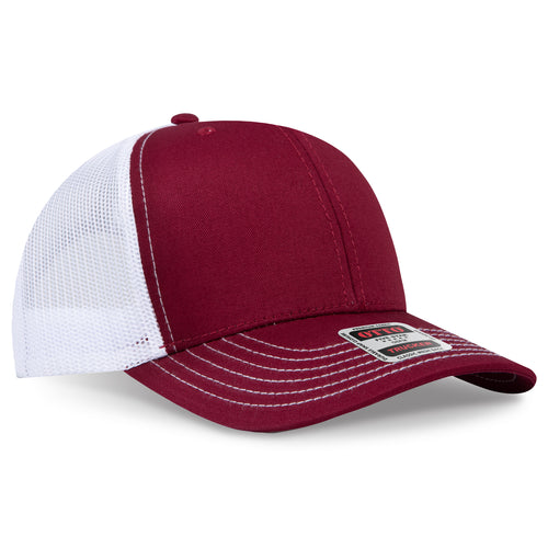 OTTO CAP® 6 Panel Mid Profile Mesh Back Trucker Hat