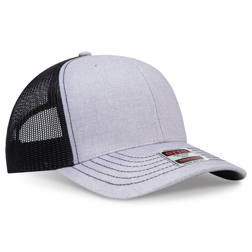 OTTO CAP® 6 Panel Mid Profile Mesh Back Trucker Hat