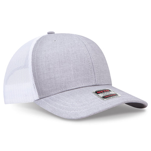 OTTO CAP® 6 Panel Mid Profile Mesh Back Trucker Hat