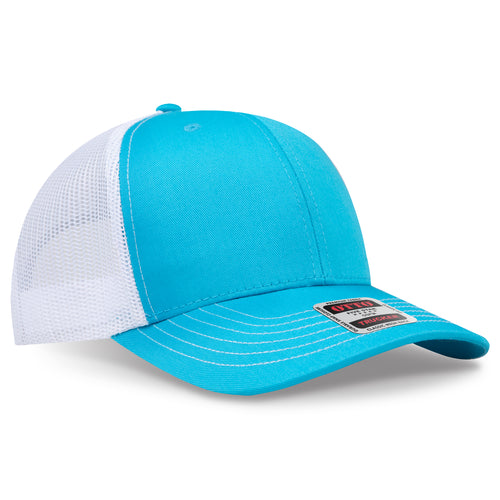 OTTO CAP® 6 Panel Mid Profile Mesh Back Trucker Hat