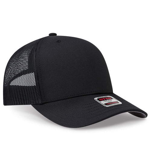 OTTO CAP® Seamless 6 Panel Mid Profile Mesh Back Trucker Hat