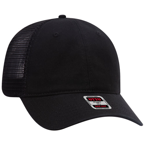 OTTO CAP® 6 Panel Low Profile Mesh Back Trucker Dad Hat