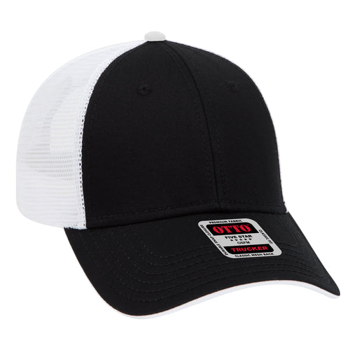 OTTO CAP® 6 Panel Low Profile Mesh Back Trucker Hat