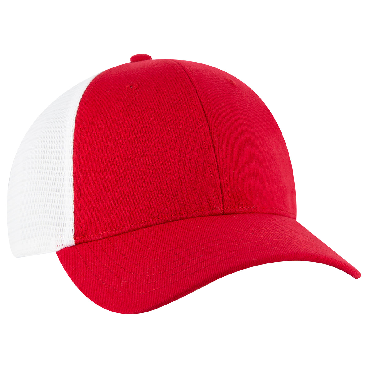 OTTO CAP® OTTO FLEX® Fitted 6 Panel Low Profile Mesh Back Trucker Hat