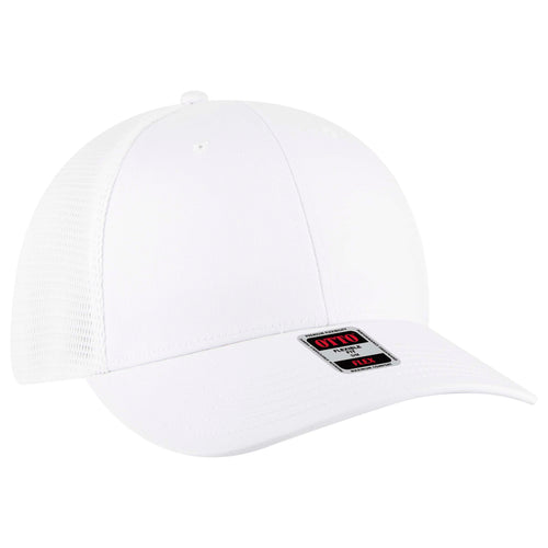 OTTO CAP® OTTO FLEX® Fitted 6 Panel Low Profile Mesh Back Trucker Hat