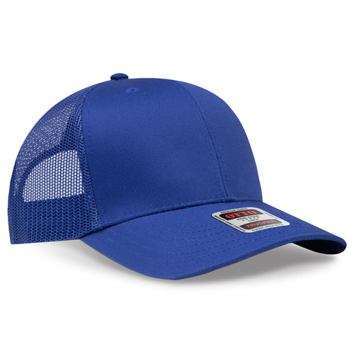 OTTO CAP® 6 Panel Mid Profile Mesh Back Trucker Hat