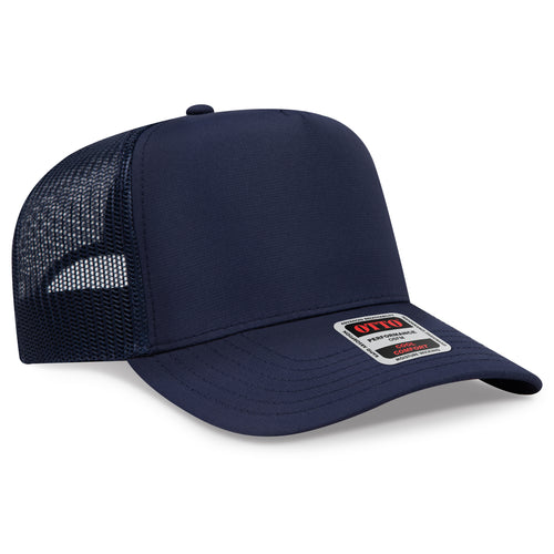 OTTO CAP® 5 Panel Mid Profile Mesh Back Trucker Hat
