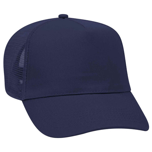 OTTO CAP® 5 Panel Mid Profile Mesh Back Trucker Hat