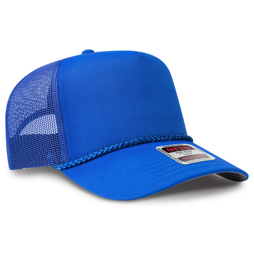 OTTO CAP® 5 Panel Mid Profile Mesh Back Trucker Hat