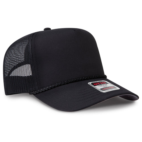 OTTO CAP® 5 Panel Mid Profile Mesh Back Trucker Hat