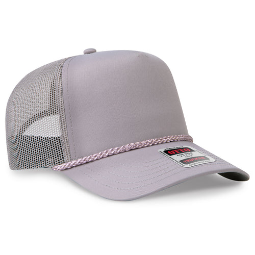 OTTO CAP® 5 Panel Mid Profile Mesh Back Trucker Hat