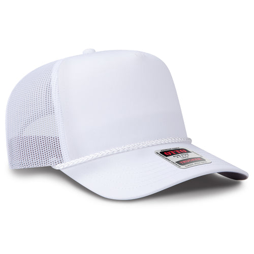 OTTO CAP® 5 Panel Mid Profile Mesh Back Trucker Hat