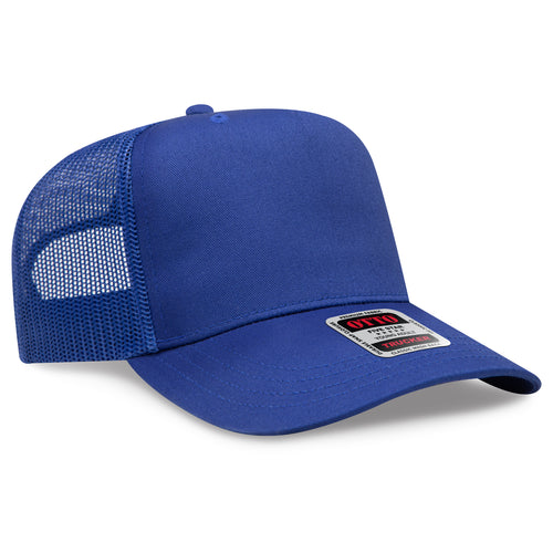 OTTO CAP® 5 Panel Mid Profile Mesh Back Trucker Hat