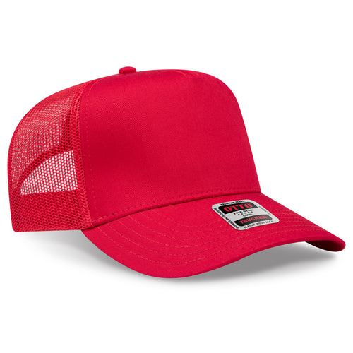 OTTO CAP® 5 Panel Mid Profile Mesh Back Trucker Hat