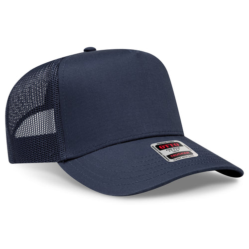 OTTO CAP® 5 Panel Mid Profile Mesh Back Trucker Hat