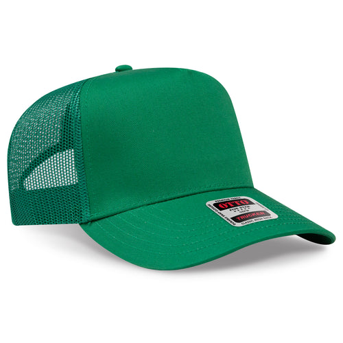 OTTO CAP® 5 Panel Mid Profile Mesh Back Trucker Hat