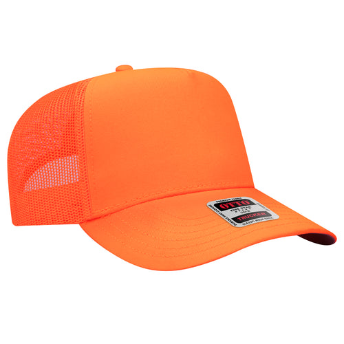 OTTO CAP® 5 Panel Mid Profile Mesh Back Trucker Hat