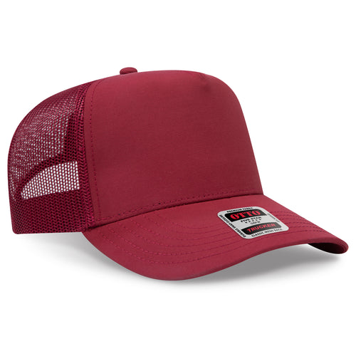 OTTO CAP® 5 Panel Mid Profile Mesh Back Trucker Hat