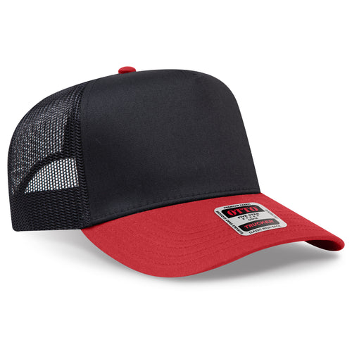 OTTO CAP® 5 Panel Mid Profile Mesh Back Trucker Hat