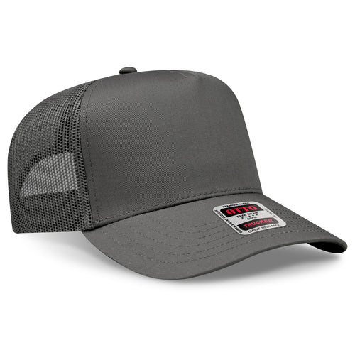 OTTO CAP® 5 Panel Mid Profile Mesh Back Trucker Hat