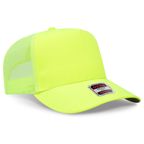 OTTO CAP® 5 Panel Mid Profile Mesh Back Trucker Hat