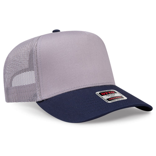 OTTO CAP® 5 Panel Mid Profile Mesh Back Trucker Hat