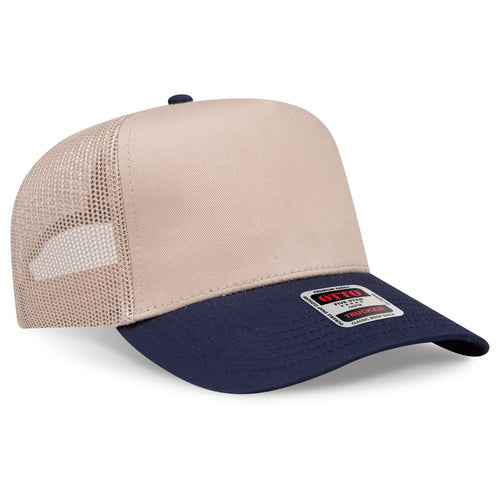 OTTO CAP® 5 Panel Mid Profile Mesh Back Trucker Hat