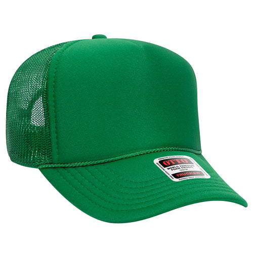 OTTO CAP® 5 Panel Mid Profile Mesh Back Trucker Hat