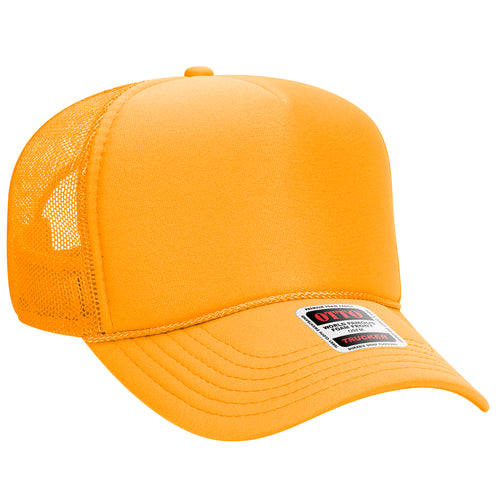 OTTO CAP® 5 Panel Mid Profile Mesh Back Trucker Hat