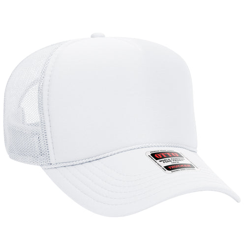 OTTO CAP® 5 Panel Mid Profile Mesh Back Trucker Hat
