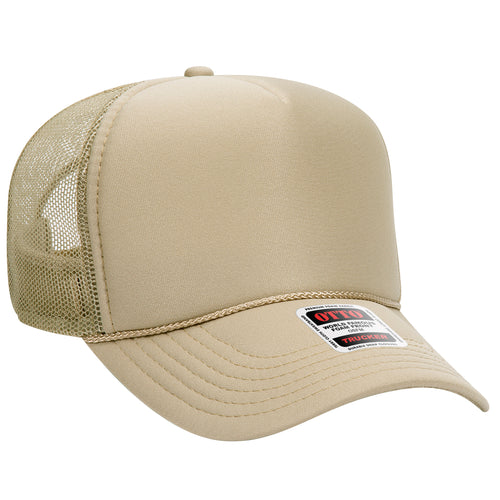OTTO CAP® 5 Panel Mid Profile Mesh Back Trucker Hat