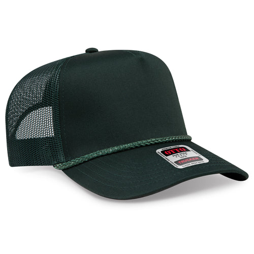 OTTO CAP® 5 Panel Mid Profile Mesh Back Trucker Hat