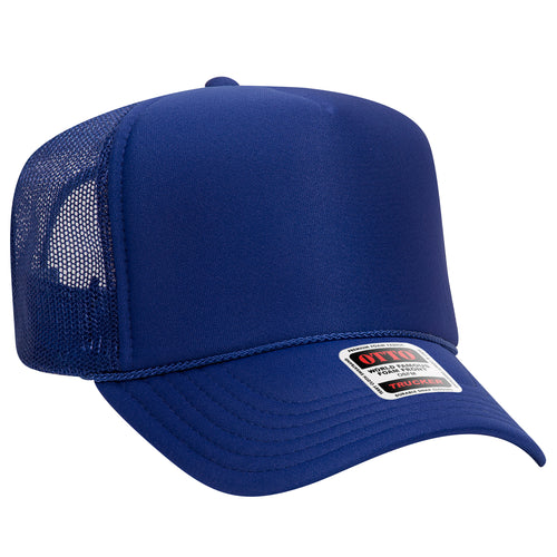 OTTO CAP® 5 Panel High Crown Mesh Back Trucker Hat