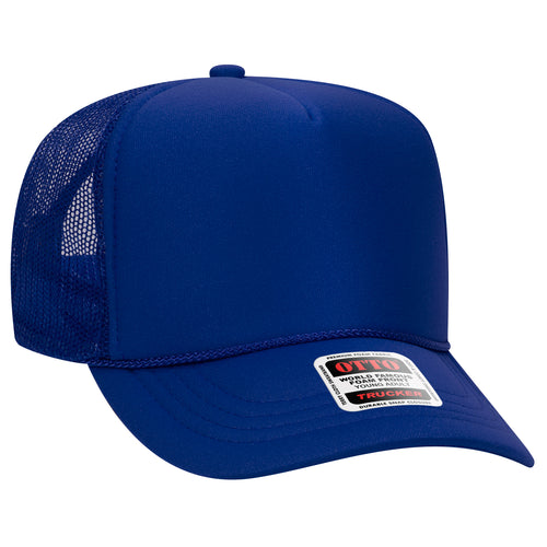 OTTO CAP® 5 Panel High Crown Mesh Back Trucker Hat